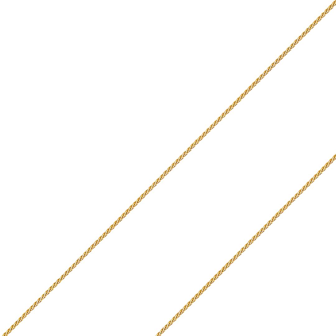 14K REAL Yellow, White Gold 0.9mm-1.4mm Round Wheat Mat Finish Pendant Chain