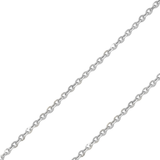 14K REAL Solid Yellow White Gold 1.20mm-1.60mm Diamond cut Cable Pendant Chain