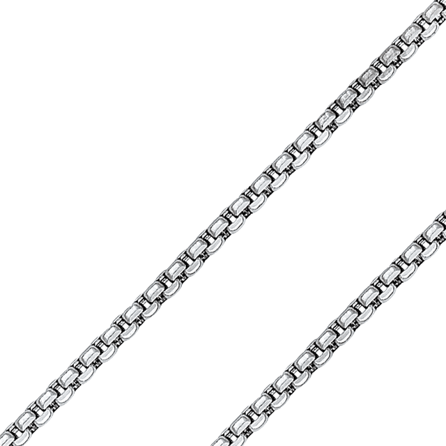 14K REAL Yellow,White,Rose Gold 1.80mm-2.70mm Round Box Diamond Cut Pendant Chain