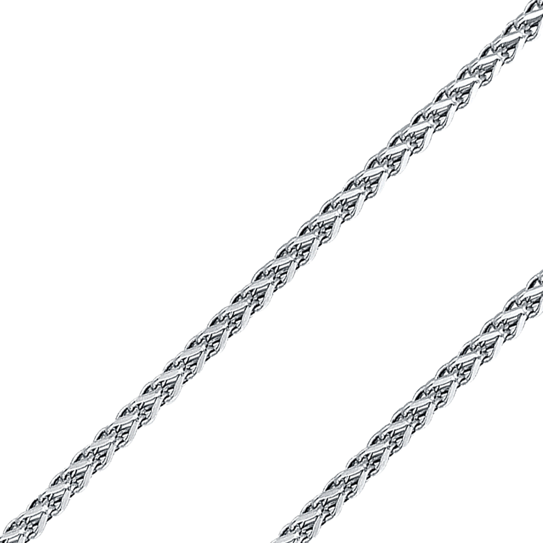 14K REAL Yellow,White Gold 1.7mm Flat Square Open Franco Diamond Cut Pendant Chain