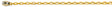 14K Two-Tone Gold Hollow 6.0 mm Monaco Cable Chain
