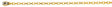 14K Two-Tone Gold Hollow 5.0 mm Monaco Cable Chain
