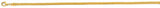 14K Yellow Gold Solid Diamond-Cut 3.1 mm Open Franco Chain
