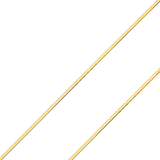 14K REAL Yellow Gold 2.30mm-3.50mm Flex Herringbone Pendant Chain