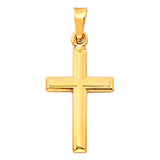 14K Gold Latin Cross Pendant