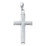 14K Gold Latin Cross Pendant