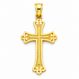 14K Yellow Gold Small Cross Pendant