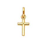 14K Gold Latin Cross Pendant