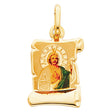 14K Yellow Gold St. Jude Thaddeus Pendant