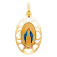 14K Yellow Gold Milagrosa Pendant