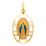 14K Yellow Gold Milagrosa Pendant