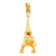 14K Yellow Gold Eiffel Tower Pendant