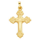 14K Yellow Gold Cross Pendant