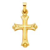 14K Yellow Gold Cross Pendant