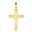14K Yellow Gold Cross Pendant