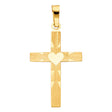 14K Yellow Gold Cross Pendant