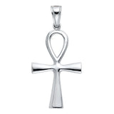 14K Gold Ankh Cross Pendant