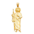 14K Yellow Gold St. Jude Thaddeus Pendant