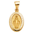 14K Yellow Gold Milagrosa Pendant