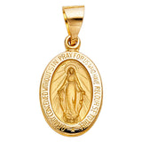 14K Yellow Gold Milagrosa Pendant