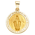 14K Yellow Gold Milagrosa Pendant