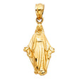 14K Yellow Gold Milagrosa Pendant
