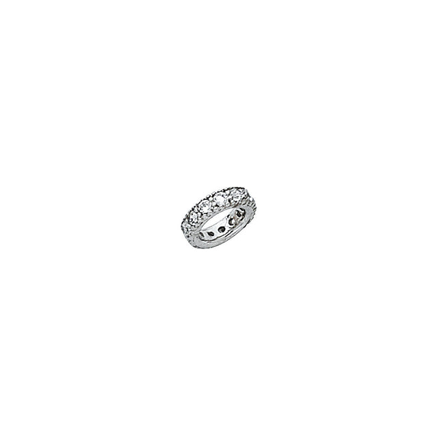 14K Gold Wide Rondelle Bead Pendant