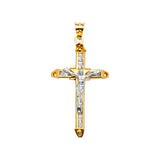 Channel-Set Crucifix Large