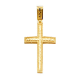 14K Yellow Gold Cross Pendant
