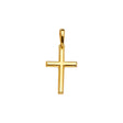 14K Yellow Gold Cross Pendant