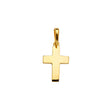 14K Yellow Gold Cross Pendant