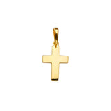 14K Yellow Gold Cross Pendant