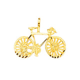 14K Yellow Gold Bicycle Pendant