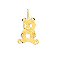 14K Yellow Gold Teddy Bear Pendant