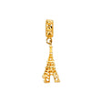14K Yellow Gold Eiffel Tower Charm