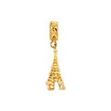 14K Yellow Gold Eiffel Tower Charm