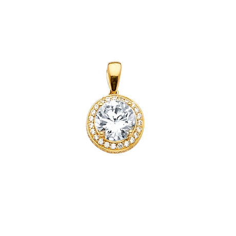 Halo Solitaire Yellow Large Round