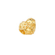 14K Yellow Gold Filigree Heart Slider