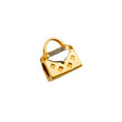 14K Two-Tone Gold Handbag Slider