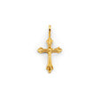14K Yellow Gold Cross Pendant