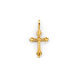 14K Yellow Gold Cross Pendant