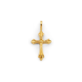 14K Yellow Gold Cross Pendant