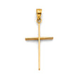 14K Yellow Gold Cross Pendant