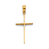 14K Yellow Gold Cross Pendant