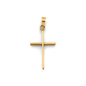 14K Yellow Gold Cross Pendant
