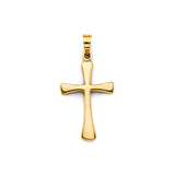 14K Yellow Gold Cross Pendant