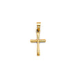 14K Yellow Gold Small Cross Pendant