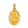 14K Yellow Gold Santo Nino Pendant