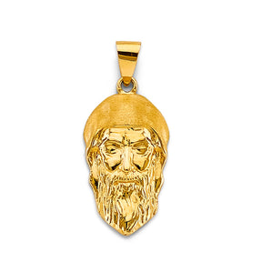 14K Yellow Gold Saint Charbel Pendant