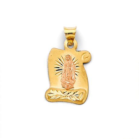 Scroll-Frame Guadalupe Stamp — Small